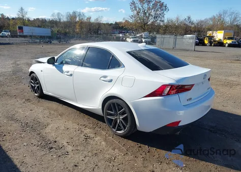 2016 Lexus Is 200T из США, поврежденный, VIN JTHBA1D2XG5010649